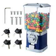KFFKFF Bubble Gum Machine for Children, 17H Household Sweet Vendor, PC Candy Distributor, Gumball Machine for Gaming Outlets, Coin-Driven Gumball Repository for Toy Capsules Bouncy Balls Sweets