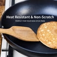 thumbnail image 6 of Wooden Cooking Utensils Set  8-piece Wood Rustic Non-scratch Heat Resistant Color Plastic Free Kitchen, 6 of 6