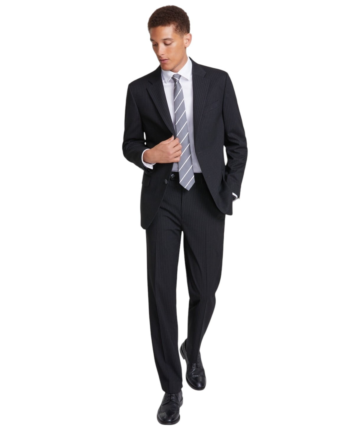 JM Haggar Men's Slim 4 Way Stretch Suit Separate Jacket Slim Fit