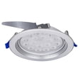 thumbnail image 1 of Estevez Spot LED Dirigible 12W CCT Switch Ø137 mm, Modelo Dots CCT, Color Plata, 1 of 9