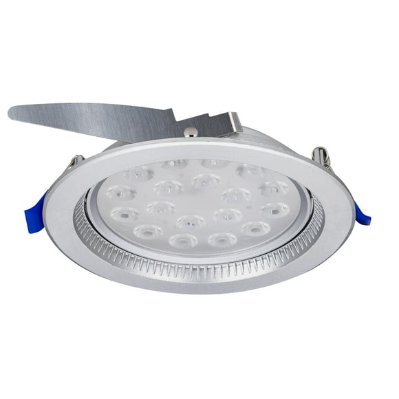 Estevez Spot LED Dirigible 12W CCT Switch Ø137 mm, Modelo Dots CCT, Color Plata