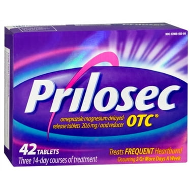 Prilosec Otc Tablets 28 Tablets Pack Of 3 Walmart Com