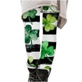 thumbnail image 4 of Cowsor Girls St Patrick's Day Printed Leggings Soft Stretch Comfortable Casual Pants For Daily Outdoor Wear, 4 of 7