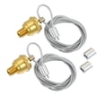 thumbnail image 1 of Destyer 2pcs Reliable And Trucks Air Tank Drain Valve With Cable Easy To Install Durable, 1 of 6