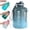 Blue, variant on Djiypn 54 oz 0.42Gallon Water Bottle - Large Water Bottle - Big Gym Water Bottle for Man or Women - Water Jug with Handle -BPA Free- Leakproof, Workout Bottle, Blue