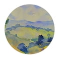 thumbnail image 2 of PIKWEEK Landscape Fitted Tablecloth Round Painting Round Table Covers, Stretchable Elastic Tablecloths Fit Outdoor/Indoor Tables, 2 of 7