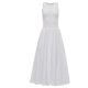 thumbnail image 5 of Lucakuins - Vestido de verano para mujer, sin mangas, sin mangas, informal, de talla grande, con cuello redondo, minivestido de verano, ajuste holgadonea A, vestido de fiesta, playa, bohemio Lucakuins moda, 5 of 6