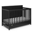 thumbnail image 3 of Graco Hadley 5-in-1 Convertible Baby Crib with Drawer, Black, 3 of 18
