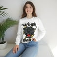 thumbnail image 3 of Panther Nation Football Sweatshirt, Panther Mascot School Spirit Shirt White 2XL, 3 of 6