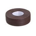 thumbnail image 1 of Tssuoun Sealing Strips PVC Colorful Wall Sticker Smooth Self Tape Toilet Corner Windows Bathroom Kitchen Sink Restaurant 3.2m*2.2cm Brown, 1 of 7