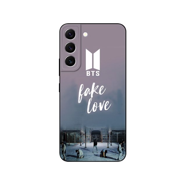 Para Samsung Galaxy S22 Plus Ultra S22 5G A13 4G LTE 5G Funda Para Teléfono Trasera De Silicona Suave Negro Tpu Bts bangtan boys Fake love yourself DNA