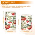 thumbnail image 6 of Yayeee Flameless Candles with Remote Flickering Battery Operated Multi Color Changing, Beige Apple Pattern, 6 of 7