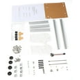 thumbnail image 1 of Soporte de Caja Abera para Ordenador ITX, DISIPACIÓN DE CALOR EFÍCITEREE, Estructura de hardware dividida, Marco Desnudo de Aleacio de aluminio para el Hogar y la Oficina, 1 of 7