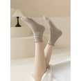 thumbnail image 5 of Womens Ruffle Socks Cute Frilly Ankle Socks Quarter Crew Socks for Women 5-9, 5 of 8