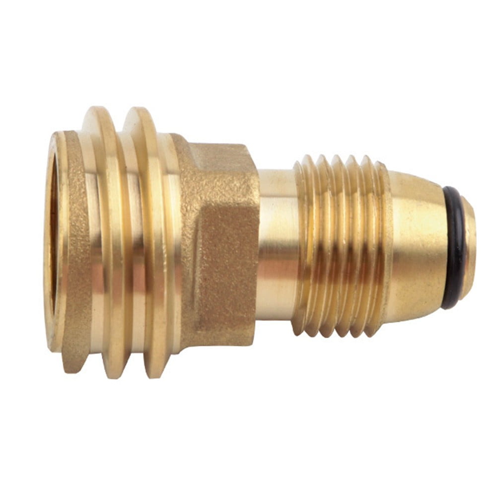 Propane Tank Converts Adapter Refill Pol Lp Tank Valve To Qcc1/Type1 Regualtor