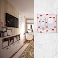 thumbnail image 5 of Yayeee Rocker Switch Wall Plate 3-Gang 6.5"x4.6" Home Decorative Outlet Cover, Cartoon Elephant Pattern, 5 of 6