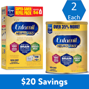 [$20 Savings] Buy 2 Enfamil Neuropro Value Cans & 2 Enfamil Neuropro Refill Boxes save $20