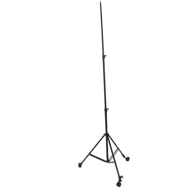 Photography Light Tripod, Foldable Telescopic Portable Photography Light Stand with Universal Brake Wheels for Live Streaming