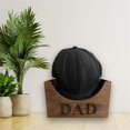 thumbnail image 3 of Rustic Wooden Hat Display Stand Hat Storage Rack For Baseball Caps Home Office Decoration Gift For Dads And Mens, 3 of 8