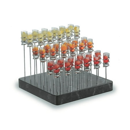 SMART Buffet Ware Treasure Stand Set with Base, Spiral Stands and Shooter Glasses
