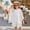 White, variant on Swimsuits for Girls Youth Uv Cover Up Poncho Solid Color Knit Mesh Hooded Lightweight Versatile Girls Bathing Suits Size 9-10Y