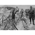 thumbnail image 2 of Turkish Infantry Column At Rest With Flag And Rifles During World War I. History (36 x 24), 2 of 2