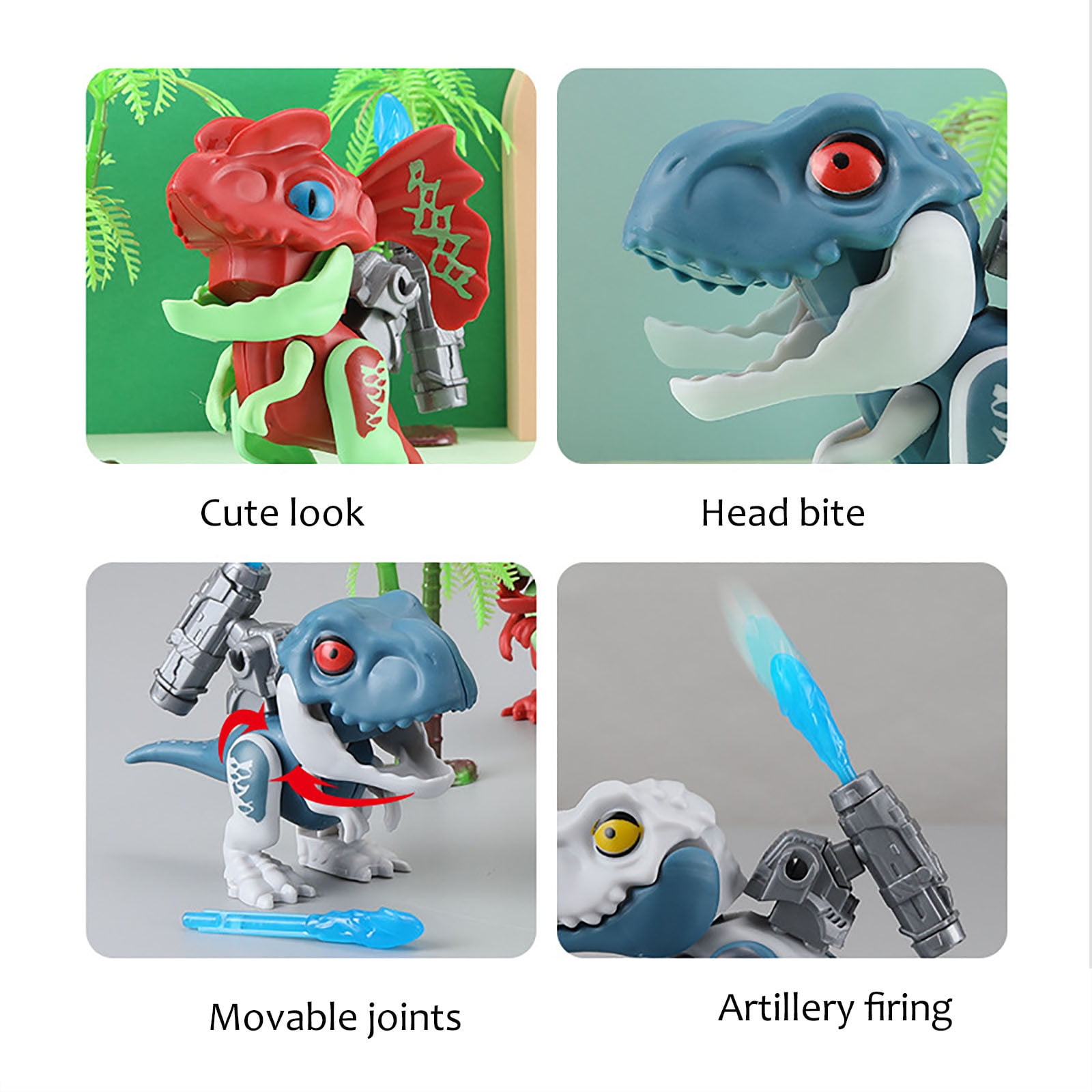GILOBABY Démontage Jouet Dinosaure, Bricolage Dinosaure Jouet Enfant, Jeux de Construction GILOBABY Démontage Jouet Dinosaure, Bricolage Dinosaure Jouet Enfant, Jeux de Construction