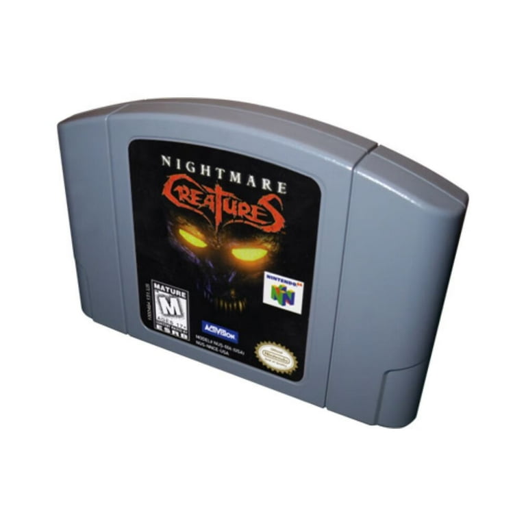 Nightmare Creatures N64 Game,US Version - Walmart.com
