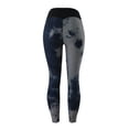 thumbnail image 4 of YUEHUA Women's Tie-Dye Honeycomb Yoga Leggings, Tummy Control Butt Lifting Pants, Stretchy Compression Workout Tights for Casual, 4 of 7