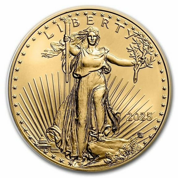 2025 1/2 oz Gold American $25 Eagle Coin