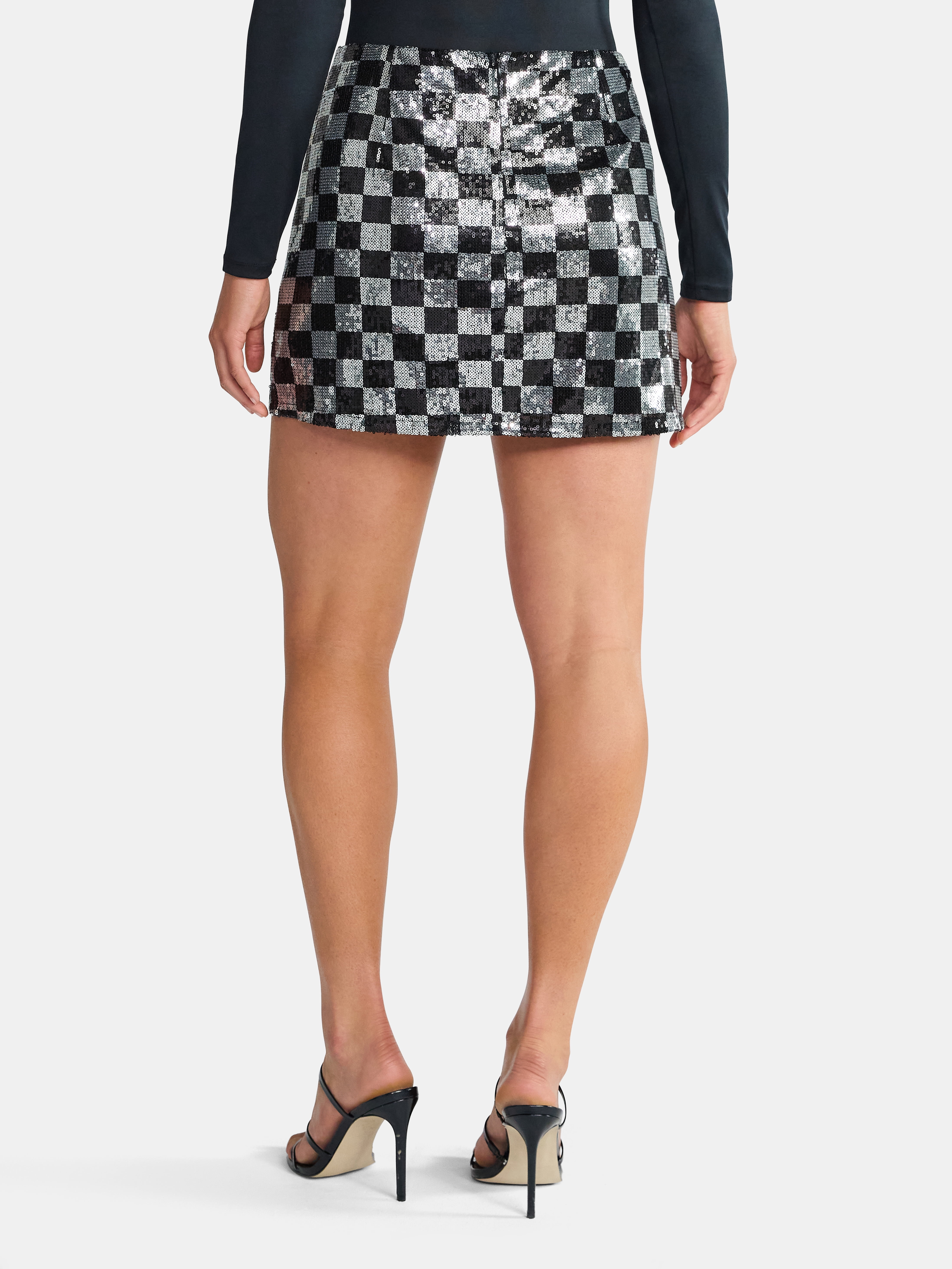 Madden NYC Women's Sequin Mini Skirt, Sizes XXS-XXL