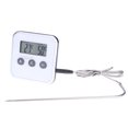 thumbnail image 1 of Electronic Thermometer Timer Food Meat Temperature Meter Gauge with Probe, 1 of 6