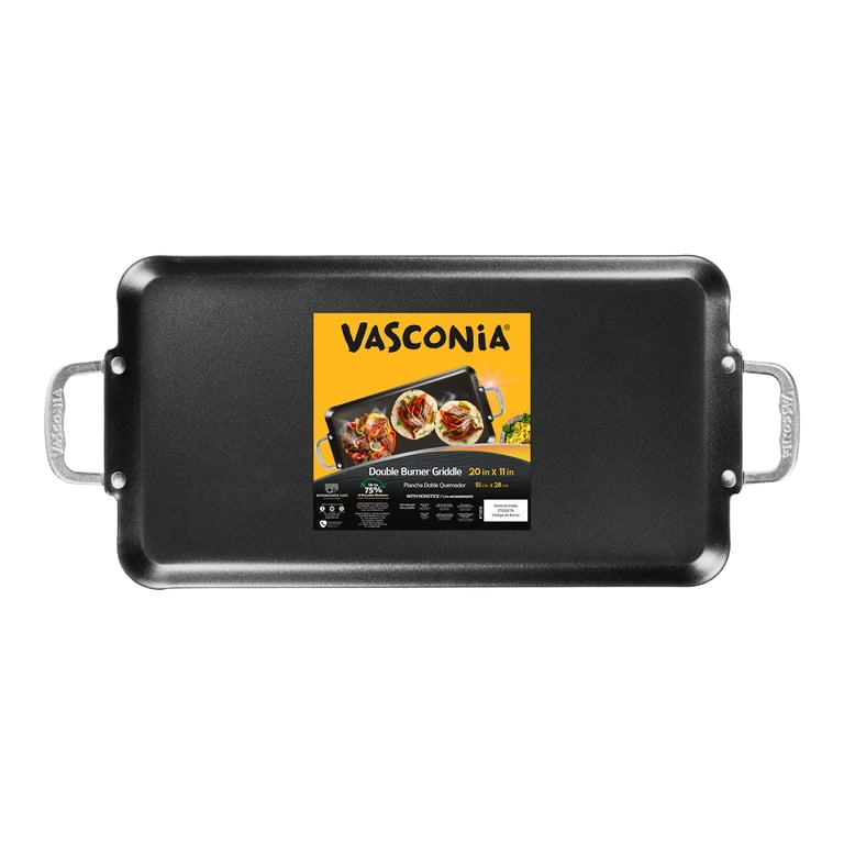 Vasconia 20x11-Inch Double Burner Nonstick Griddle photo 4