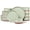 Light Green, variant on Vesteel 18 Pieces Dinnerware Set, Ceramic Plates and Bowls Set for 6, Handcrafted Speckled Stoneware Dishes Set for Home, Microwave and Dishwasher Safe - Speckled White
