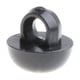 thumbnail image 5 of 100 Pedazos Botones de Seta de Negro para Ojos de Muñeca Fabricación de Tarjetas, 5 of 9