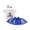 White, variant on Toddler Baby Girl My First 4th of July Outfits Patriot Independent Summer Clothes 0 3 6 9 12 18 Months Letter Star Print Ruffle Short Sleeve Romper and Tulle Tutu Skirt Headband Set
