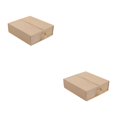 thumbnail image 2 of kurtrusly Cube Storage Organizer Convenient Closet Organization Solution Protective Storage Closet Organizer Khaki 2Set, 2 of 6