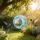 thumbnail image 3 of Alimentadores para Aves Al Aire Libre Alimentadores Colgantes Vidrio Colgante Al Aire Libre Decoración Circular Del Jardín Colgante Alimentadores de Colibrí para Colgantes Al Aire Libre, 3 of 9