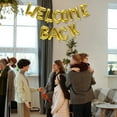 thumbnail image 4 of unbranded 1Jgo Con Globos Metálicos Dorados Welcome Back Para Fotos En Eventos Escolares Y Oficina, 4 of 7