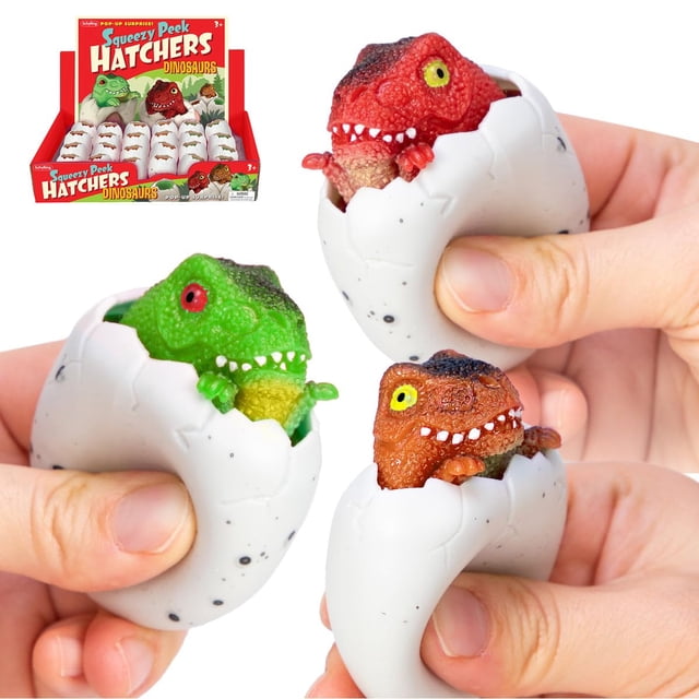 Juguete Schylling Dino Squeeze Peek Hatcher