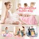 thumbnail image 5 of Bolso de baile Iqimott con iniciales personalizadas para niñas, color rosa, 5 of 7