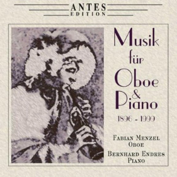 Fabian Menzel - Music for Oboe & Piano - Music & Performance - CD