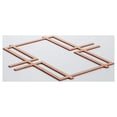 thumbnail image 4 of Ekena Millwork 23 3/8"W x 23 3/8"H x 1/4"T Large Granby Decorative Fretwork Wood Wall Panels, Cherry, 4 of 18