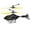 Yellow, variant on BallsFHK RC Infrared Induction Remote Control RC Toy 2CH Gyro Helicopter RC Drone