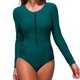 thumbnail image 2 of Trajes de baño de una pieza para mujer Trajes de surf de manga larga para mujer Trajes de buceo cortos con almohadillas para el pecho y sin soportes de acero Trajes de baño conservadores Traje de baño, 2 of 6