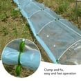 thumbnail image 3 of Greenhouse Garden Fiberglass Rod, Grow Tunnel Garden Stake 12 Clips Stable 18 Rods Fast Installation  for Farm, 3 of 7