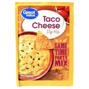 Great value dip mix, taco cheese, 1 oz (5 Pack)