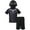 Black panther, variant on Spider-Man Venom Little Boys Athletic T-Shirt Mesh Shorts Outfit Set Toddler to Big Kid