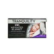 Tranquility Kids 6lbs Removable Machine Washable Cover Glass Bead Filled Weighted Blanket, Camo