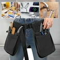 thumbnail image 4 of PPgejGEK Multi Pocket Zipper Waist Bag Sports Belt Apron for Outdoor Activities Gardening Cooking DIY Adjustable Storage, 4 of 9